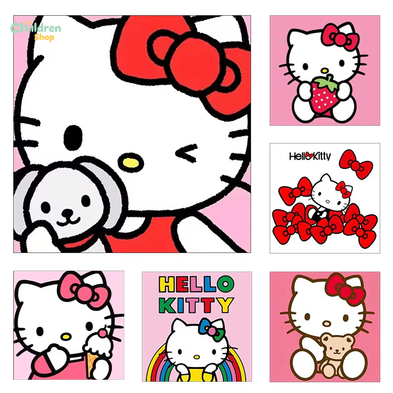 Sanrio Hello Kitty Kawaii For  - огляд і ціна Resin Art Wallpaper