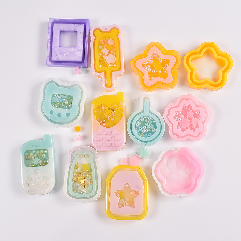 Resin Shaker Molds Set Charms  - огляд і ціна Resin Art Equipment