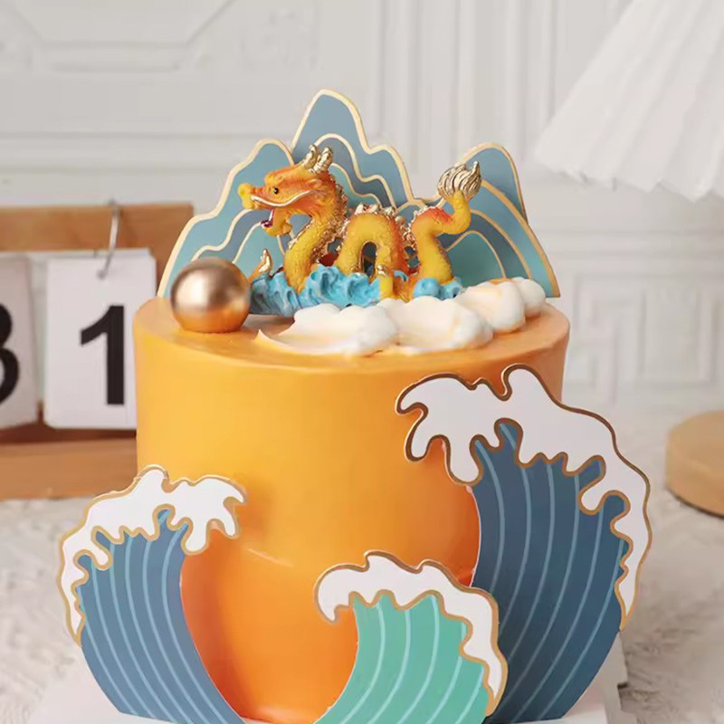 Chinese Style Happy Cake Toppe - огляд і ціна Resin Art Alphabet