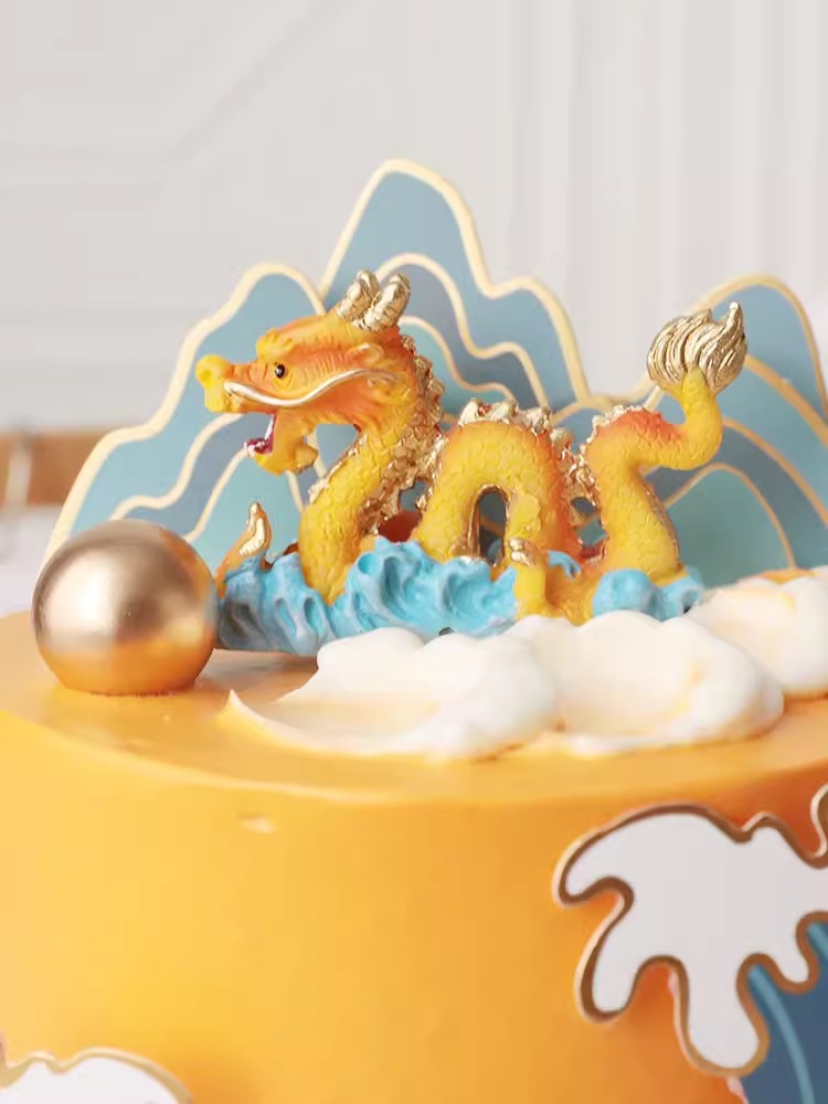 Chinese Style Happy Cake Toppe - огляд і ціна Resin Art Alphabet