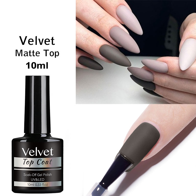 10ml Velvet Matte Top Coat Gel - огляд і ціна Resin Art Equipment