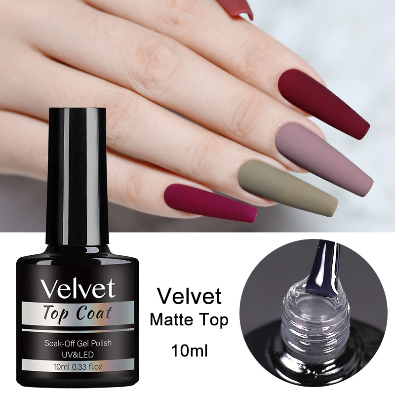 10ml Velvet Matte Top Coat Gel - огляд і ціна Resin Art Equipment