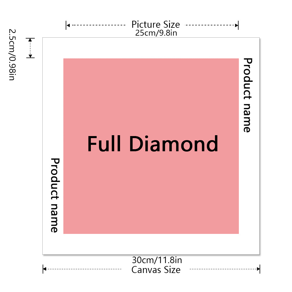 Frameless, Grandma Diamond Pai - огляд і ціна Resin Art Wallpaper