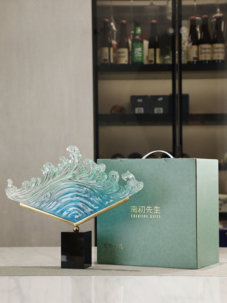 Transparent Gradient Ocean Wav - огляд і ціна Resin Art Wedding Gift