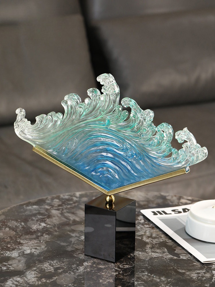 Transparent Gradient Ocean Wav - огляд і ціна Resin Art Wedding Gift