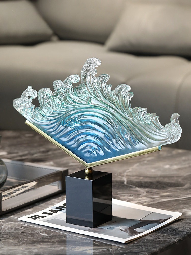 Transparent Gradient Ocean Wav - огляд і ціна Resin Art Wedding Gift