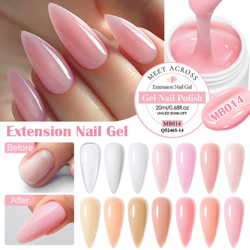 MEET ACROSS 20ml Extension Gel - огляд і ціна Resin Art Equipment