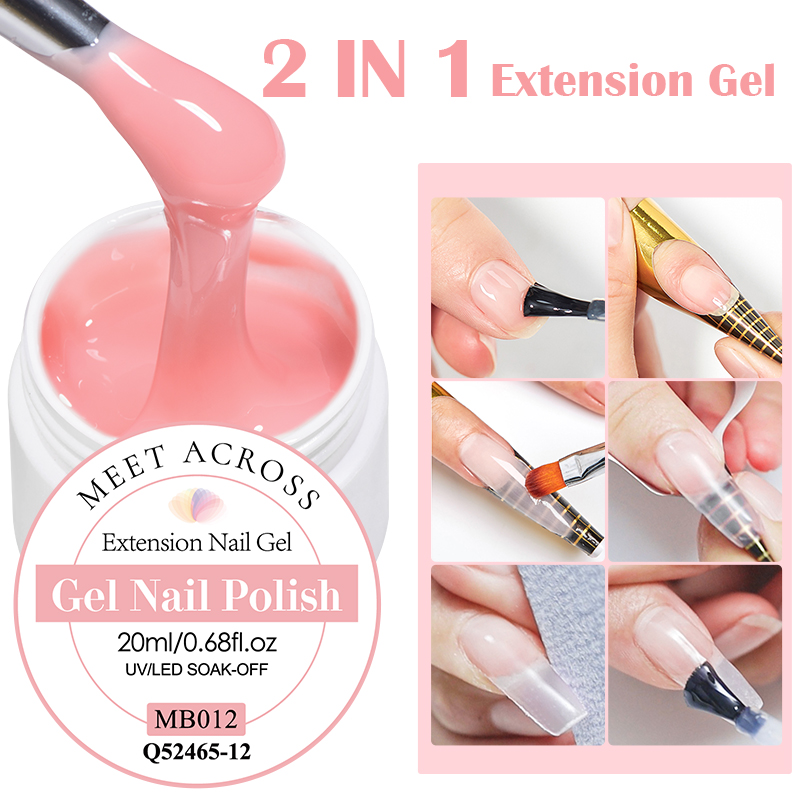 MEET ACROSS 20ml Extension Gel - огляд і ціна Resin Art Equipment