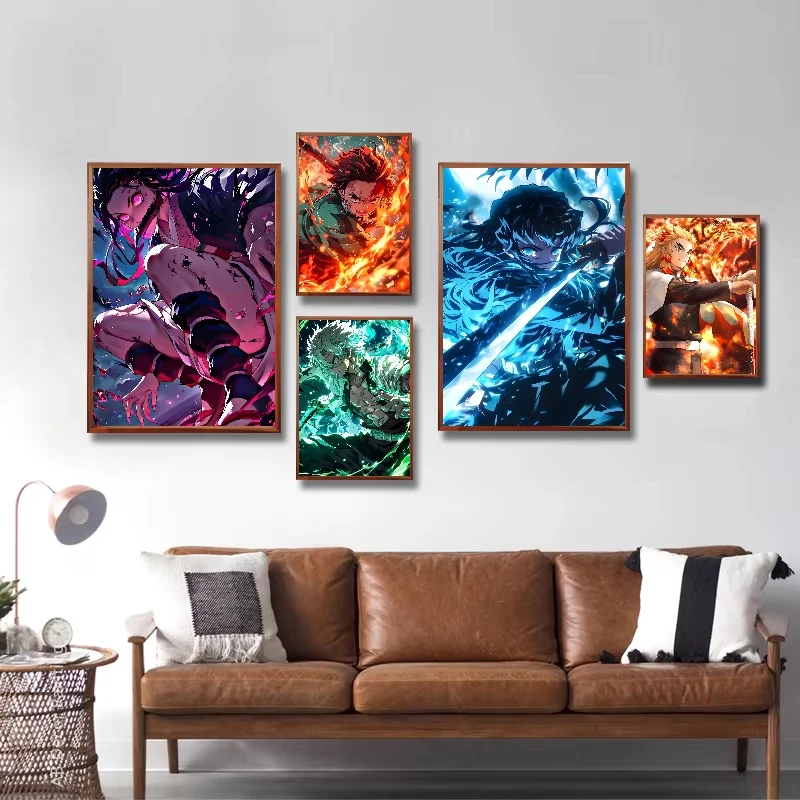 Demon Slayer Anime 5D Full Rou - огляд і ціна Resin Art Wallpaper