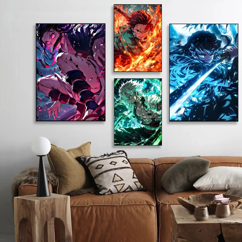 Demon Slayer Anime 5D Full Rou - огляд і ціна Resin Art Wallpaper