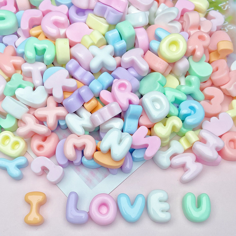 New20Pcs Mini Letters Mixed Re - огляд і ціна Resin Art Alphabet