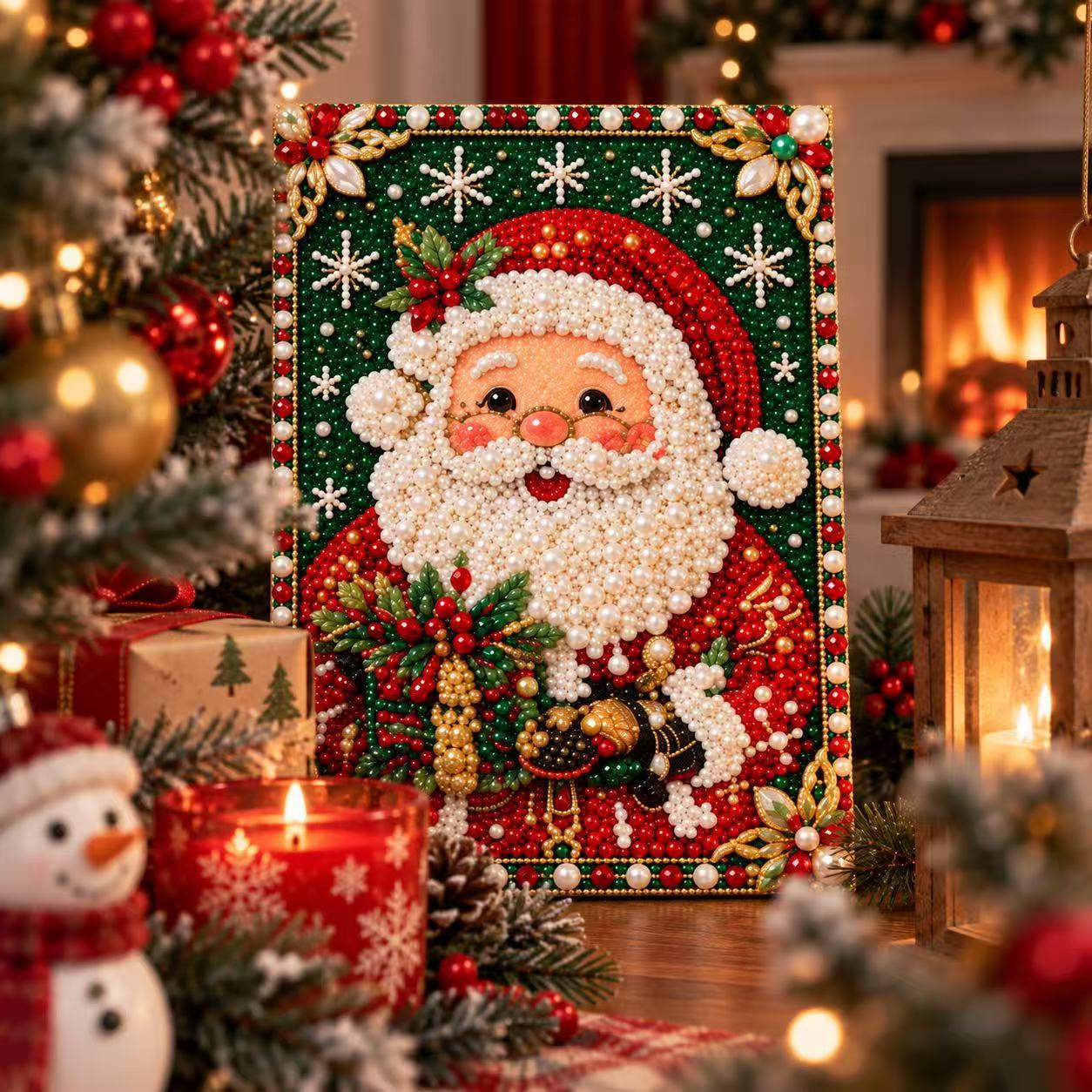 Christmas DIY Pearl Painting K - огляд і ціна Resin Art Work