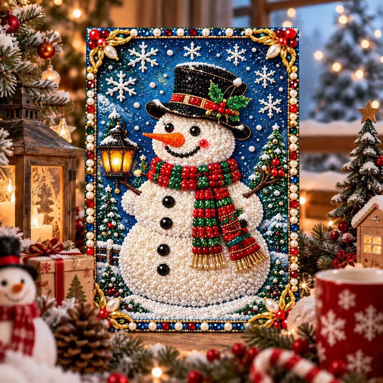 Christmas DIY Pearl Painting K - огляд і ціна Resin Art Work