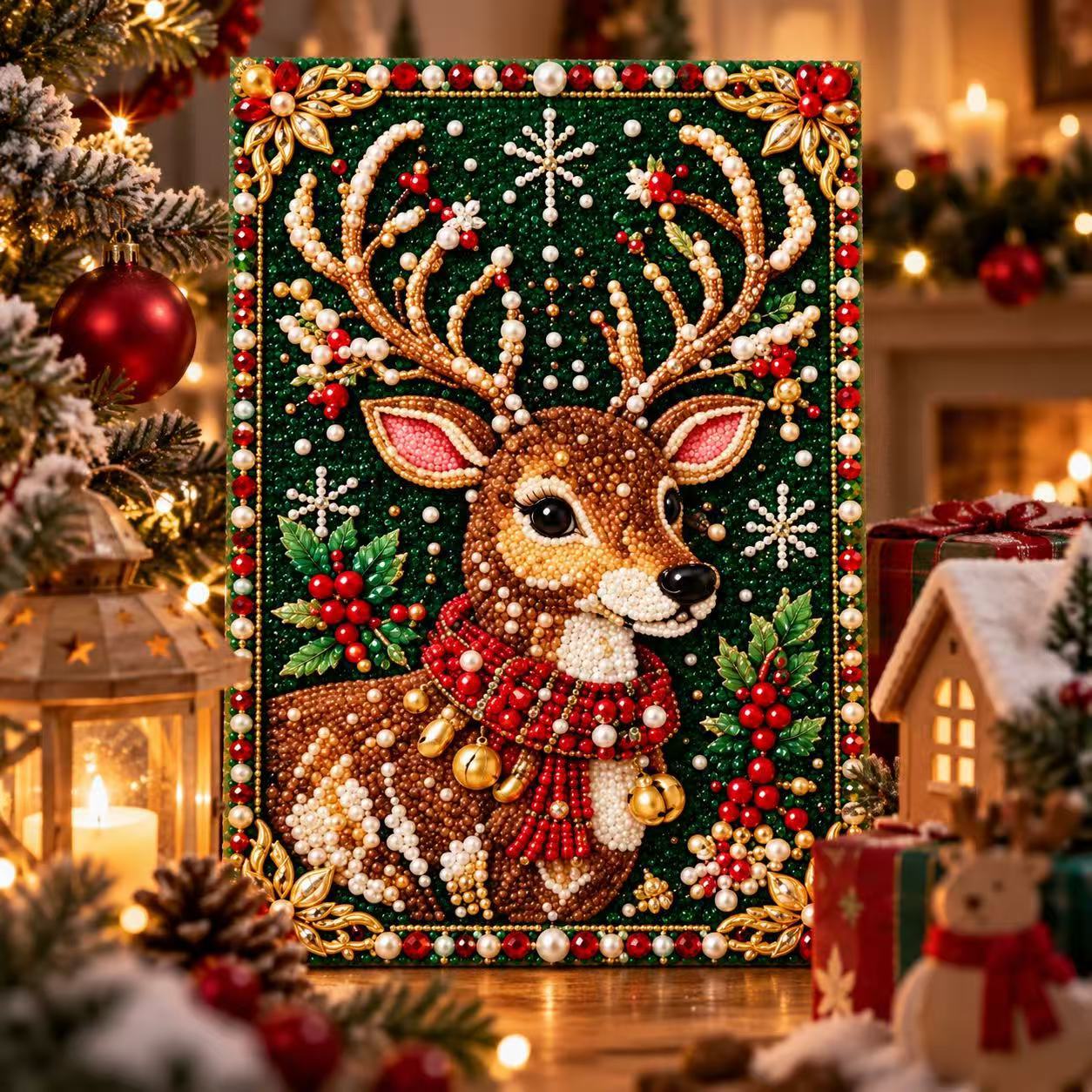 Christmas DIY Pearl Painting K - огляд і ціна Resin Art Work