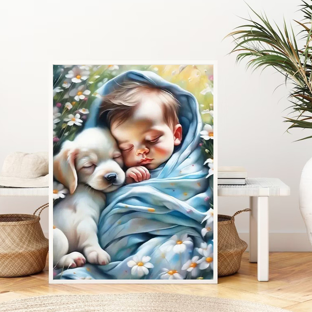 Huacan Diy Diamond Painting Po - огляд і ціна Resin Art Baby