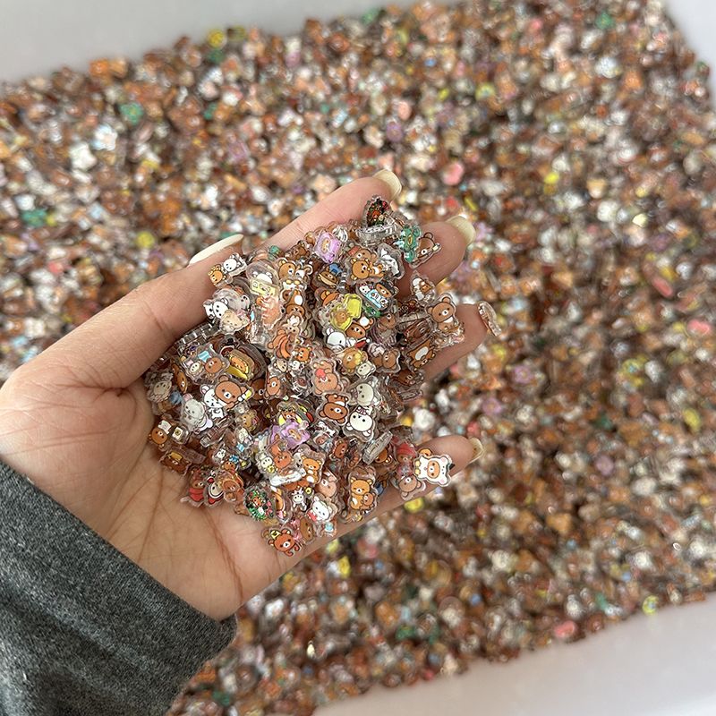Rilakkuma Acrylic Confetti Pie - огляд і ціна Resin Art Case