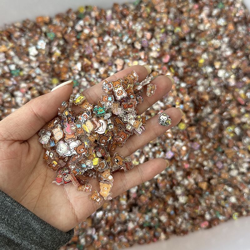 Rilakkuma Acrylic Confetti Pie - огляд і ціна Resin Art Case