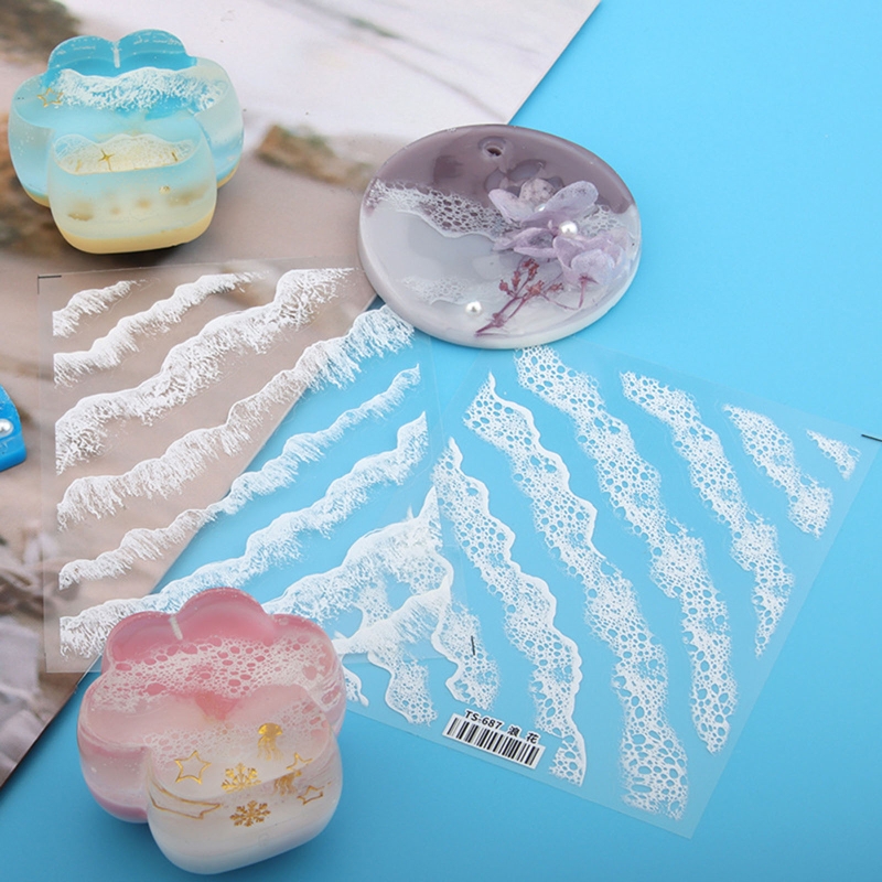 Wave Sticker Resin Filler Crys - огляд і ціна Resin Art Equipment